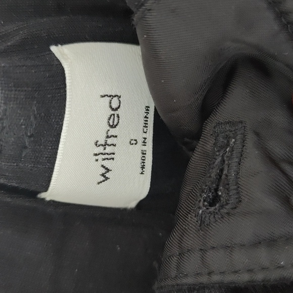 Wilfred linen Belted flowy black short - Picture 4 of 5